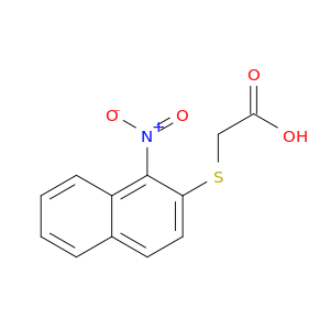 Acetic acid, [(1-nitro-2-naphthalenyl)thio]-