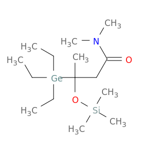 Butanamide, N,N-dimethyl-3-(triethylgermyl)-3-[(trimethylsilyl)oxy]-
