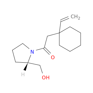 2-Pyrrolidinemethanol, 1-[(1-ethenylcyclohexyl)acetyl]-, (S)-
