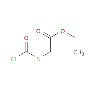 Acetic acid, [(chlorocarbonyl)thio]-, ethyl ester