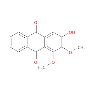 9,10-Anthracenedione, 3-hydroxy-1,2-dimethoxy-