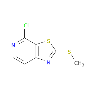 4-氯-2-甲基硫基噻唑并[5,4-c]吡啶