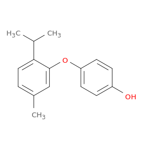 Phenol, 4-[5-methyl-2-(1-methylethyl)phenoxy]-