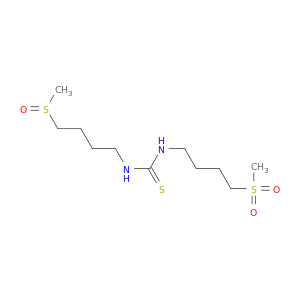 Thiourea, N-[4-(methylsulfinyl)butyl]-N'-[4-(methylsulfonyl)butyl]-