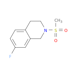 7-Fluoro-2-methanesulfonyl-3,4-dihydro-1H-isoquinoline