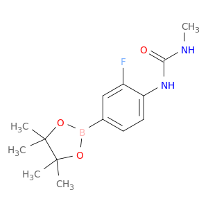 3-氟-4-(甲基脲基)苯硼酸频那醇酯
