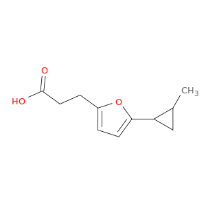 5-(2-甲基环丙基)-2-呋喃丙酸