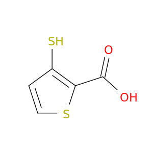 2-Thiophenecarboxylic acid, 3-mercapto-