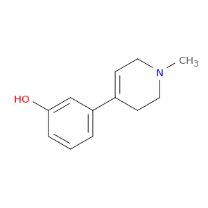 Phenol,3-(1,2,3,6-tetrahydro-1-methyl-4-pyridinyl)-