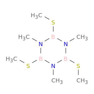 Borazine, 1,3,5-trimethyl-2,4,6-tris(methylthio)-
