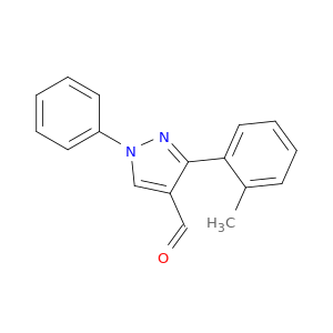 3-(2-甲基苯基)-1-苯基-1H-吡唑-4-甲醛