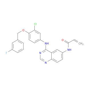 N-[4-[[3-氯-4-[(3-氟苯基)甲氧基]苯基]氨基]-6-喹唑啉基]-2-丙烯酰胺