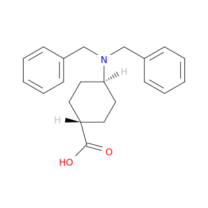反式-4-[双(苯基甲基)氨基]环己烷甲酸