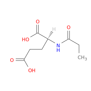 N-(1-氧丙基)-L-谷氨酸