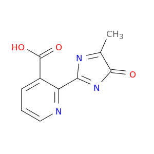 3-Pyridinecarboxylicacid, 2-(5-methyl-4-oxo-4H-imidazol-2-yl)-