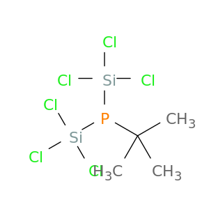 Phosphine, (1,1-dimethylethyl)bis(trichlorosilyl)-