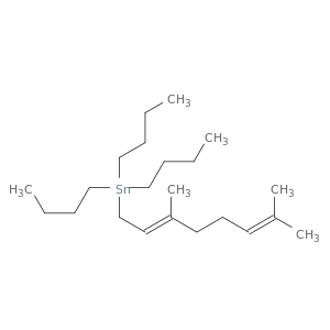 Stannane, tributyl[(2E)-3,7-dimethyl-2,6-octadienyl]-