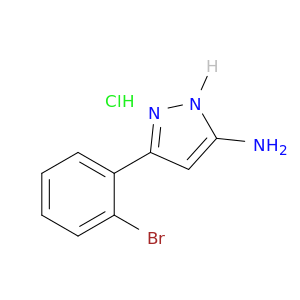3-(2-溴苯基)-5-氨基吡唑盐酸盐