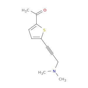 Ethanone,1-[5-[3-(dimethylamino)-1-propyn-1-yl]-2-thienyl]-