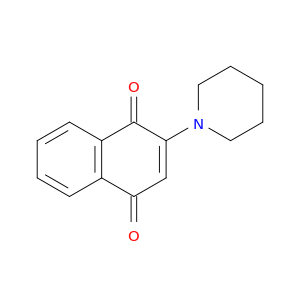 2-Piperidino-1, 4-naphthoquinone