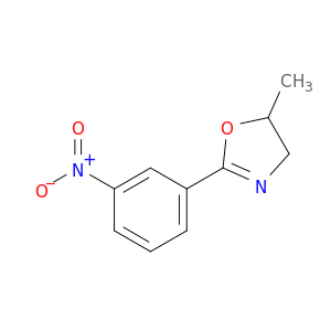 5-methyl-2-(3-nitrophenyl)-4,5-dihydro-1,3-oxazole