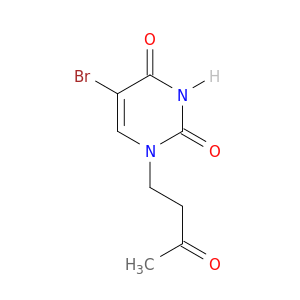 2,4(1H,3H)-Pyrimidinedione, 5-bromo-1-(3-oxobutyl)-