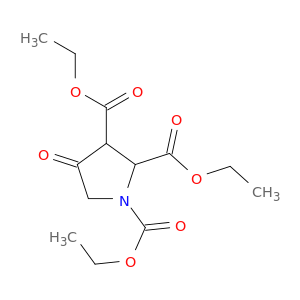 triethyl 4-oxopyrrolidine-1,2,3-tricarboxylate