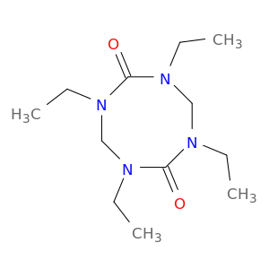 1,3,5,7-Tetrazocine-2,6(1H,3H)-dione, 1,3,5,7-tetraethyltetrahydro-