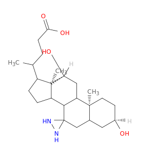 3α,12-α-Dihydroxy-7-diazirdinecholanic Acid
