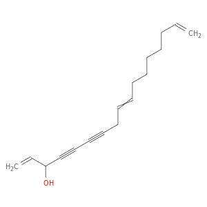 1,9,16-Heptadecatriene-4,6-diyn-3-ol