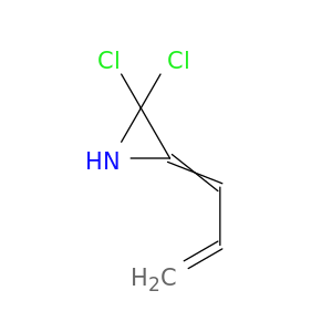 Aziridine,2,2-dichloro-3-(2-propen-1-ylidene)-