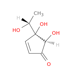 2-Cyclopenten-1-one, 4,5-dihydroxy-4-[(1R)-1-hydroxyethyl]-, (4S,5R)-