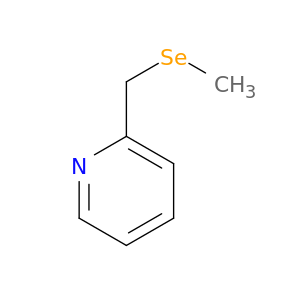 Pyridine, 2-[(methylseleno)methyl]-