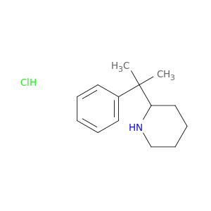 Piperidine, 2-(1-methyl-1-phenylethyl)-, hydrochloride