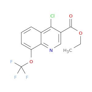 4-Chloro-8-(trifluoromethoxy)quinoline-3-carboxylic Acid Ethyl Ester