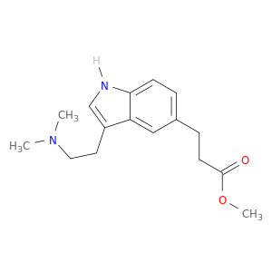 1H-Indole-5-propanoic acid, 3-[2-(dimethylamino)ethyl]-, methyl ester