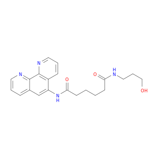Hexanediamide, N-(3-hydroxypropyl)-N'-1,10-phenanthrolin-5-yl-