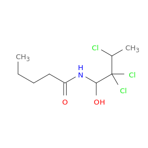 Pentanamide, N-(2,2,3-trichloro-1-hydroxybutyl)-