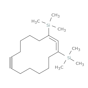 Silane, 1,2-cyclotetradecadien-9-yne-1,3-diylbis[trimethyl-