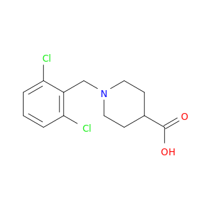 1-(2,6-Dichlorobenzyl)piperidine-4-carboxylic acid