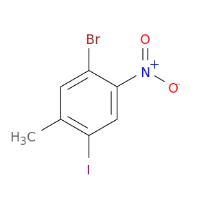 1-溴-4-碘-5-甲基-2-硝基苯