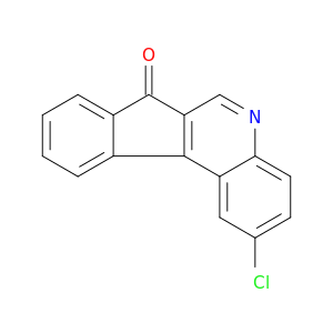 7H-Indeno[2,1-c]quinolin-7-one, 2-chloro-