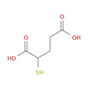 Pentanedioic acid, 2-mercapto-