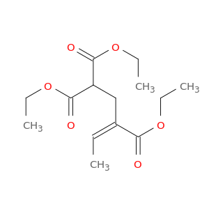 3-Pentene-1,1,3-tricarboxylic acid, triethyl ester, (E)-