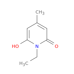 2(1H)-Pyridinone, 1-ethyl-6-hydroxy-4-methyl-