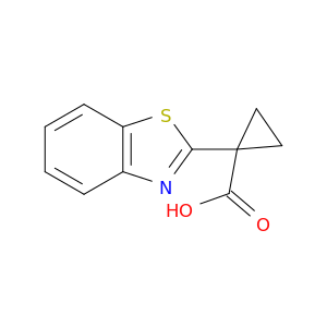 1-(苯并[d]噻唑-2-基)环丙烷羧酸