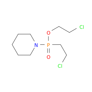 2-chloroethyl(2-chloroethyl)piperidin-1-ylphosphinate