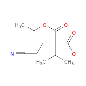 Propanedioic acid, (2-cyanoethyl)(1-methylethyl)-, monoethyl ester