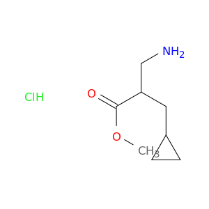 3-氨基-2-(环丙基甲基)丙酸甲酯盐酸盐