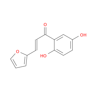 2-Propen-1-one, 1-(2,5-dihydroxyphenyl)-3-(2-furanyl)-, (2E)-